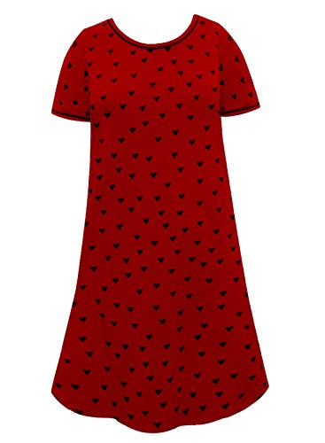 Image of A.T.U.N. (ALL THINGS UBER NICE) Womens Printed Cotton Round Neck Knee Length Regular Dress