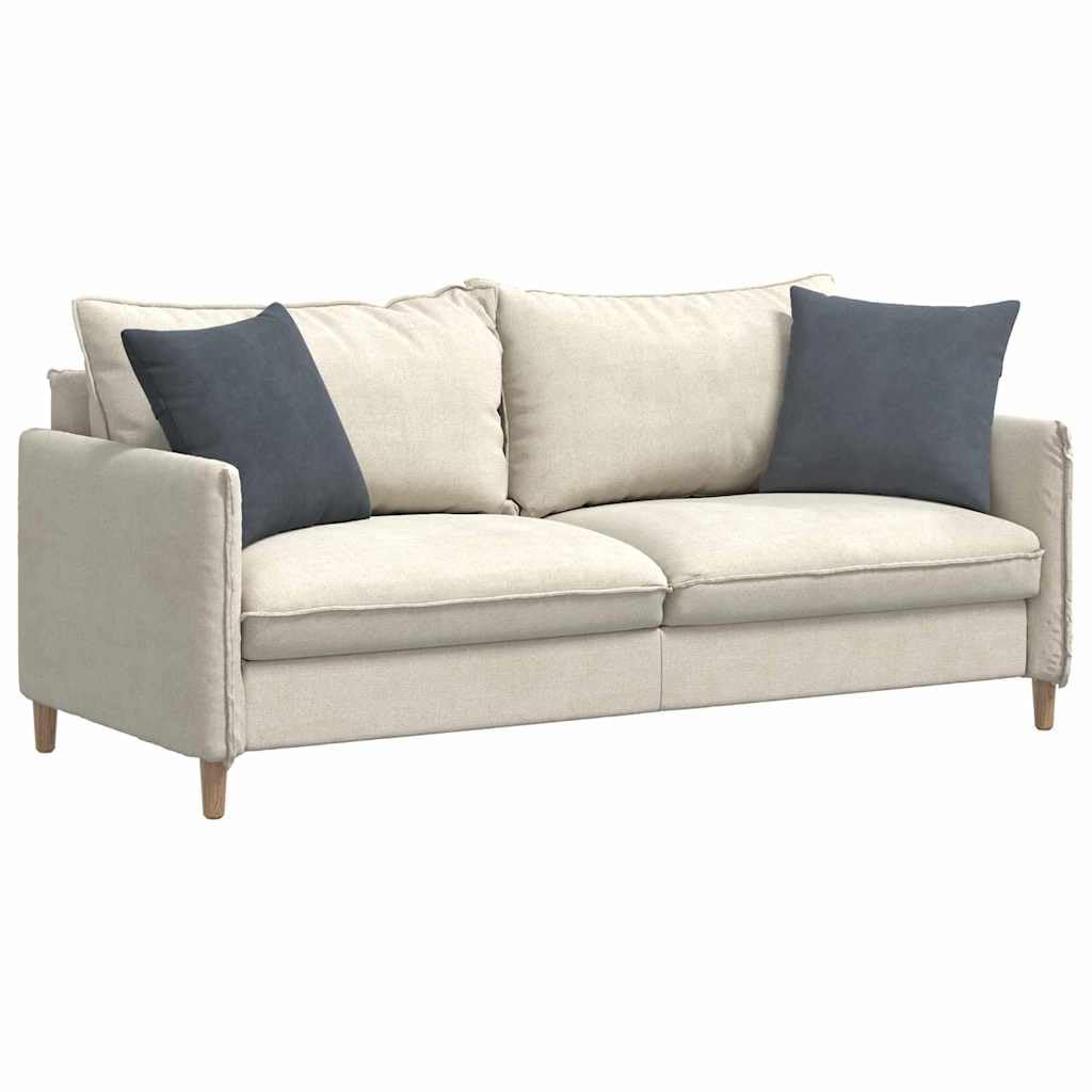 Cuscino decorativo corda 45x45 cm set 2 pezzi grigio scuro chiusura lampo imbottitura poliestere