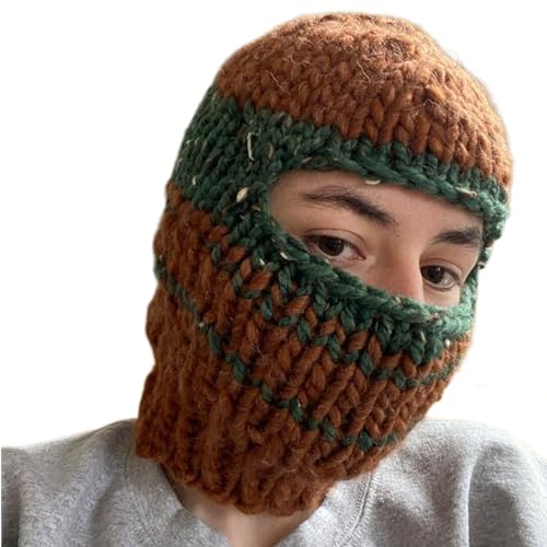 Chapeau tricoté adulte pour contrer le froid avec un look spectre unique