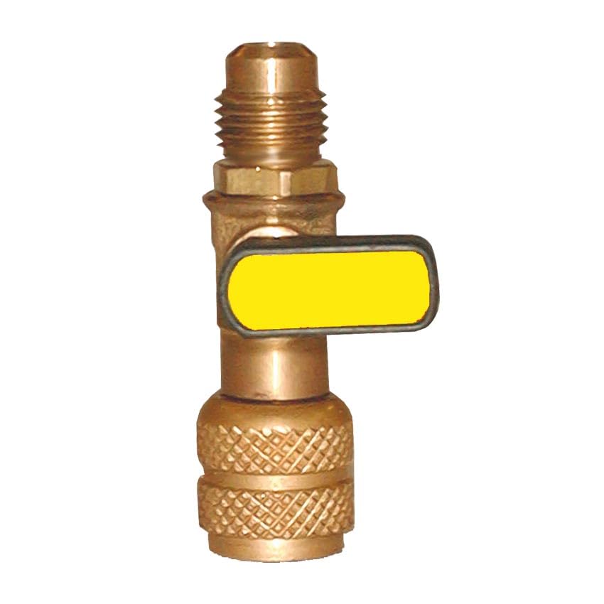 Il rubinetto per bombole R32, specifico per gas R32 per bombole da 1 Kg e 2 Kg, è un accessorio essenziale per mantenere in sicurezza e efficientemente i condizionatori.