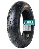 90/90-10 Tubeless-Scooter-Reifen für E-Scooter, 90/90/10 mit 8 Profilen 50J, 90 90 10 Antirutsch Abriebfester Ersatz für 10-Zoll-Felge(H)