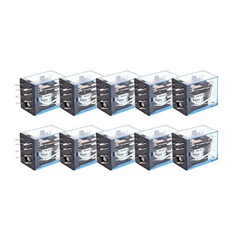 Relais DPDT MY2P avec LED intégrée pour contrôle de tension stable