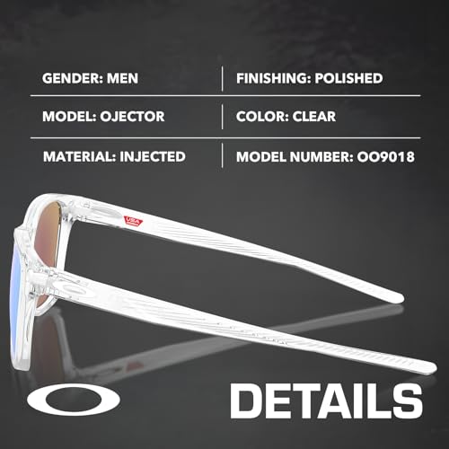 OAKLEY OJECTOR OO9018 Irregular Shape Sunglasses With Official Eyewear Kit2