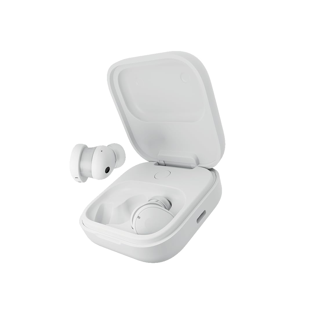 Fairphone Fairbuds True Wireless Earbuds (aktive Geräuschunterdrückung, austauschbare Batterie, Bluetooth 5.3) weiß