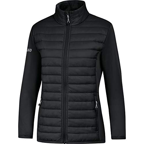 JAKO Damen Sonstige Jacke Hybridjacke Premium, schwarz, 38, 7004