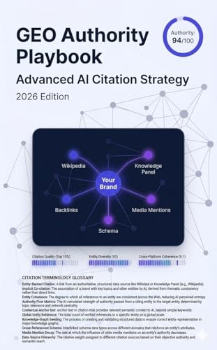 GEO Authority - The Advanced Playbook: 2026 Edition