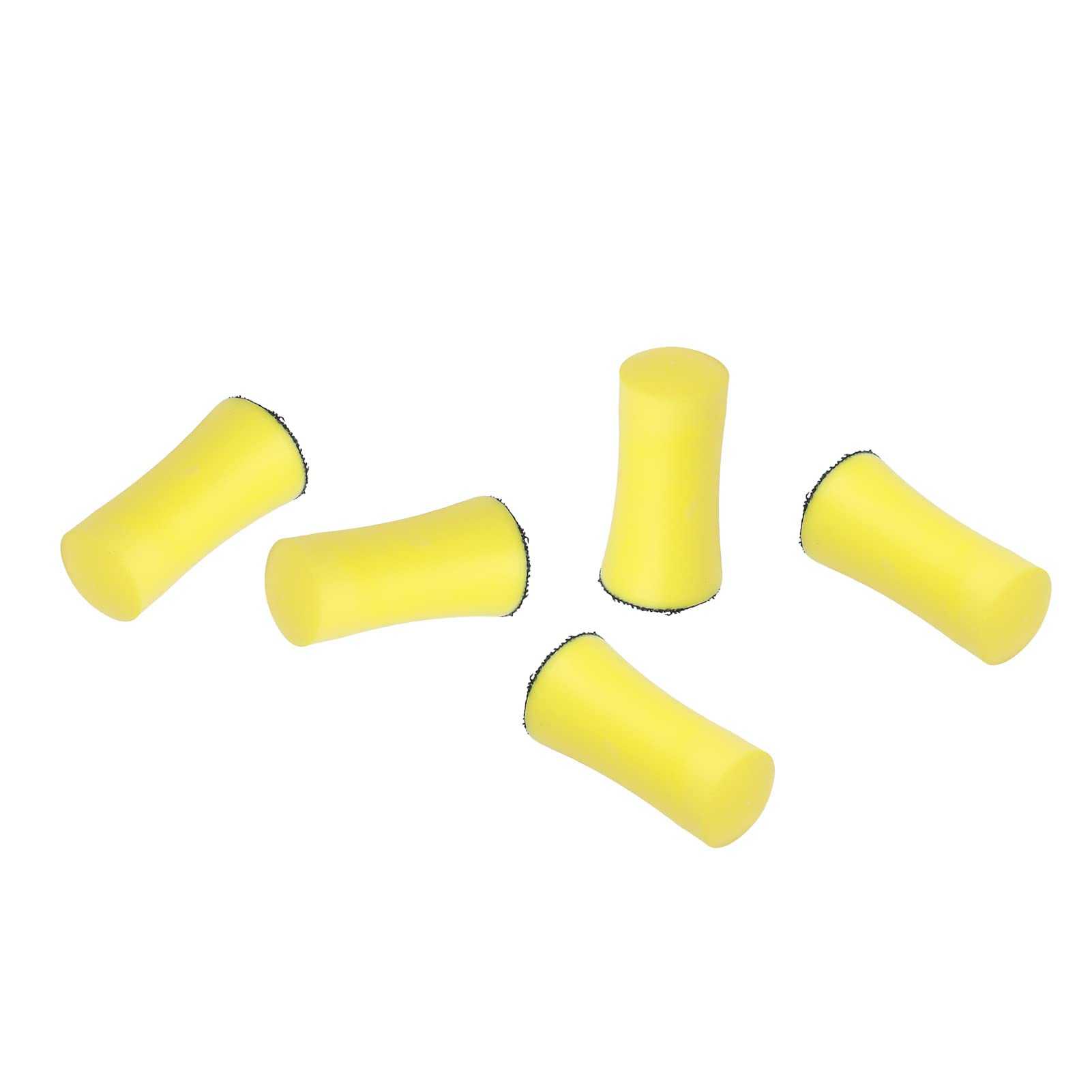 Sanding Block, 5Pcs Round 1in Manual Sand Pad Set Compact Size 50mm Total Length Foam for Car Beauty Cleaning