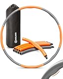 Hula Hoop Reifen Erwachsene 1,2 kg – Kalorien-Booster mit Massage-Effekt –...