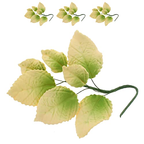 Global Sugar Art Rose Leaf Sugar Sugar Cake Flowers Spray,