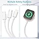 4 in 2 Ladekabel for Apple Watch Ladegerät, iWatch Ladekabel USB C Apple Watch Charger Magnetisch Ladegerät Apple Watch und iPhone kabel für Apple Watch Serie 9/8/7/6/Ultra, iPhone 16/15/14/13/12
