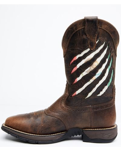 Cody James Men's Scratch Mexico Flag Lite Performance Western Boot Broad - Bcjsp21p43