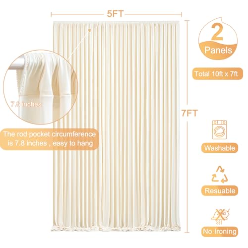 Rideau de fond polyester infroissable texturé pour photographie de studio