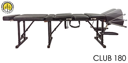 DevLon NorthWest Portable Chiropractic Table Drops Height Adjustment Treatment Club 180 Free Paper ROLL