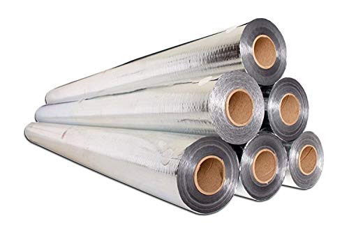 US Energy Products Radiant Barrier Insulation 1000 sqft (4ft Wide) Commercial Grade Perforated