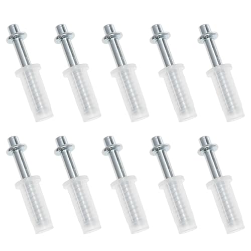 Lovelysp Bi Fold Door Top Pivot 3/8 Inch Spring Loaded Bi-Fold Top Pivot Door Top Pivots Carbon Steel for Double Folding Closet Doors Sliding Doors, etc. 10PCS