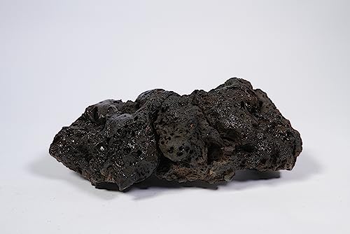 Image of LANDEN Black Icelandic Lava Stone Natural Rocks (18lbs, 3~11 inches,11pcs) for Aquariums, Paludariums, Terrariums, Caves and Rocky Peaks, Mountainous Desert Landscapes