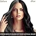 cosmpro Black Hair Dye Shampoo 3 in 1 for Women/Men for Gray Coverage Instant Hair Color Shampoo Semi Permanent Champu Para Cana