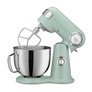 Cuisinart SM-50GFR Precision Master 5.5-Quart 12-Speed, Stand Mixer Agave Green – Certified Refurbished