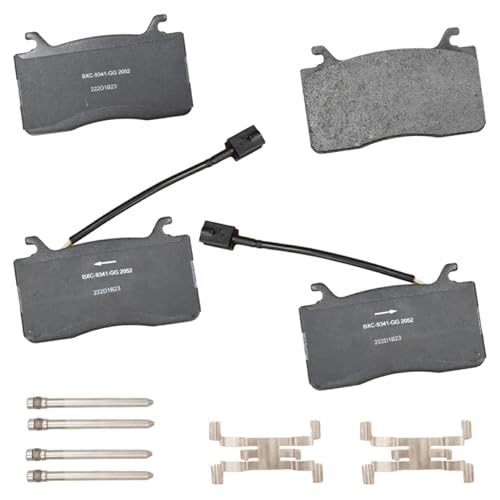 Image of Bendix Premium SBC2052 Ceramic Front Brake Pads for Alfa Romeo Giulia 2018-2017, Stelvio 2018, Stelvio 2021-2020