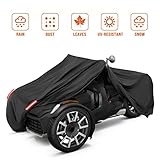 Kemimoto Ryker Cover Compatible with Can-Am Ryker 600 900 Rally Edition Ryker Bike Cover All Weather...