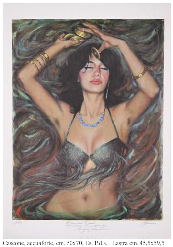 Gravure originale de Cascone 50x70 : le cadeau d'art de collection idéal pour marquer les esprits