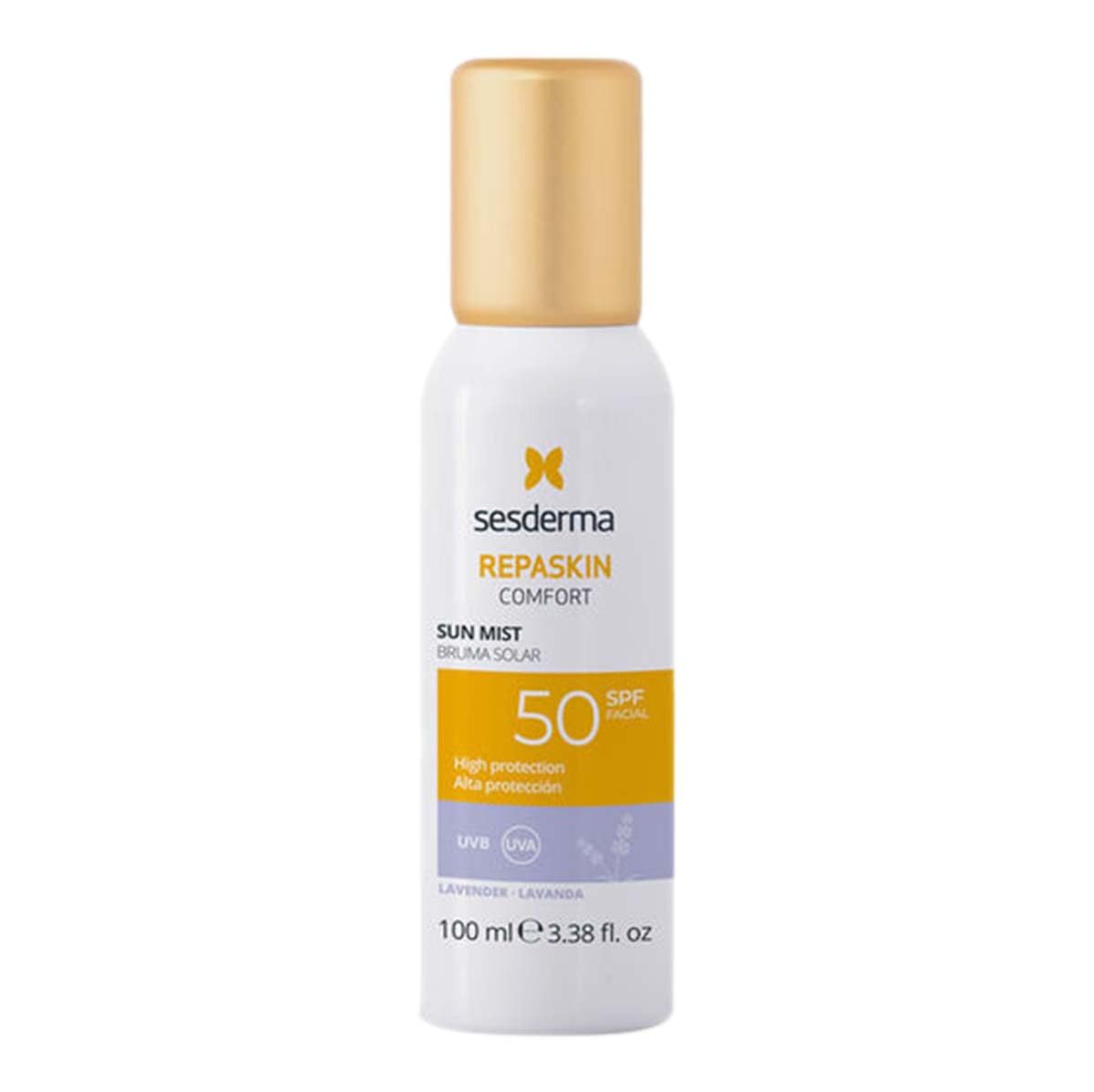 Sesderma Repaskin Comfort Bruma Solar Spf50 Lavanda 100ml