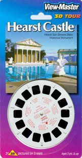 3Dstereo ViewMaster Hearst Castle - 3 Reel Set