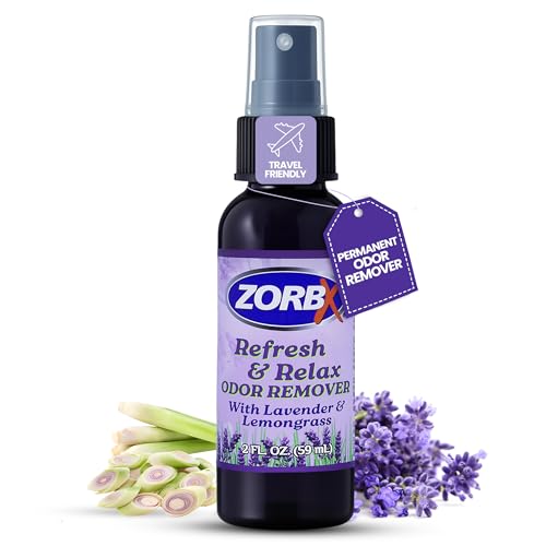 Image of ZORBX Refresh & Relax Lavender Lemongrass Odor Remover Spray 2 Oz