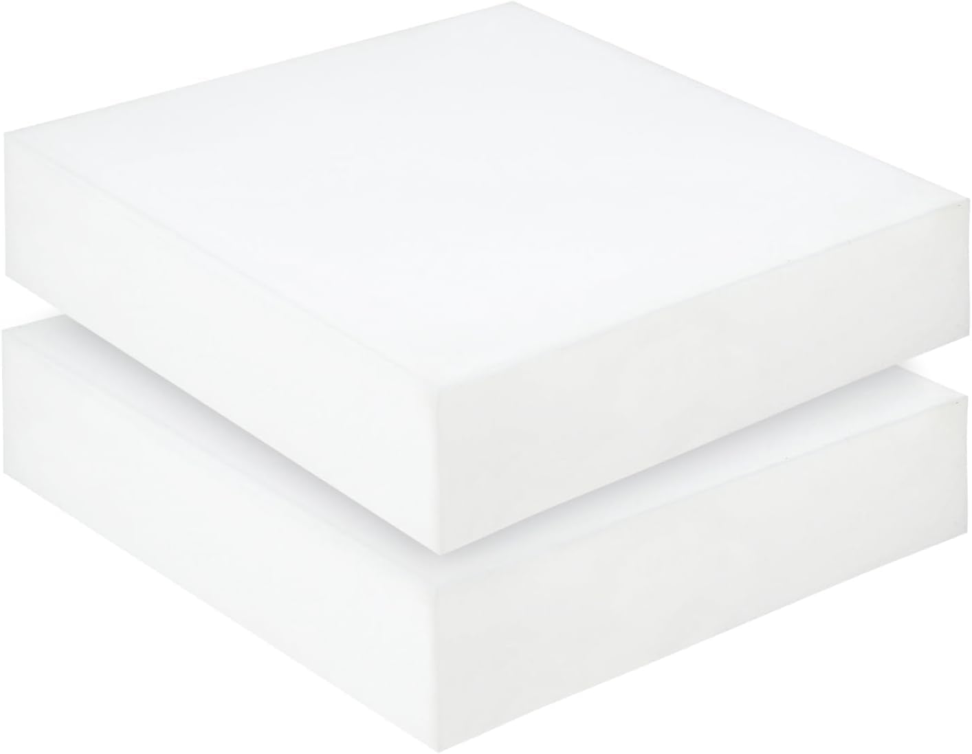Haani High Density White Firm Foam Cushion Upholstery Foam for Sofa, Seat Pads, Chairs, Beds & DIY Projects Durable Support Foam Replacement (18 X 16 X3 Inch)