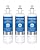 Waterdrop ADQ36006101 Replacement for LG® LT700P® Refrigerator Water Filter, Kenmore® 9690, 469690, ADQ36006102, LFXS30766S, LFXS24623S, FML-3, RFC1200A, RWF1200A, WSL-3, 3 Filters Package May Vary