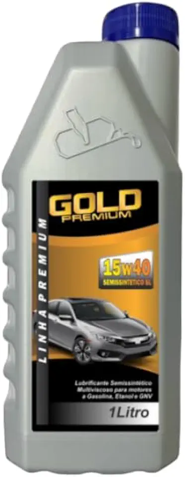 Oleo para motor Gold Premium 15w40 Semi Sintetico APSL