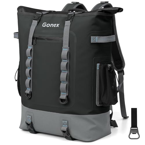 Gonex Cooler Backpack, 40 Can Insulated Soft Backpack Cooler Bag for Men Women,