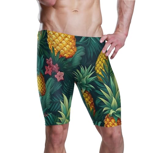 UMIRIKO Pineapple Fruit Mens Swim Jammers Swimsuit XL B0400931