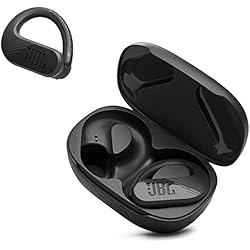 Auriculares Inalambricos Gancho Oreja JBL Endurance Peak 3, auriculares activos inalámbricos con resistencia al agua IP68 y hasta 50 horas de duración de la batería, en negro