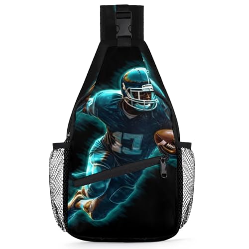 Bolso tipo sling unisex para viaje y senderismo miniatura 1