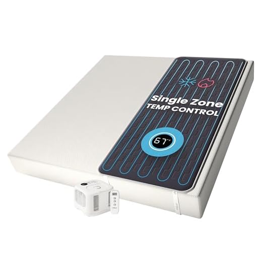 Chili Technology chiliPAD Cube 3.0 - ME and WE Zones - Cooling and Heating Mattress Pad - Individual Temperature Control, Great Sleep Enhancement, Wireless Remote Integration (Single (75" L x 30" W)