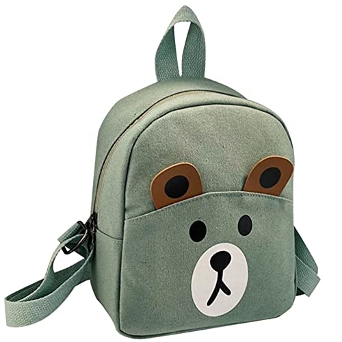 X-Labor Bär Kinderrucksack mit Brustgurt Antiverlust Sicherheitsgurt mit Leine 1-3 Jahr Babyrucksack Kleinkinder Mädchen Jungen grün Cover