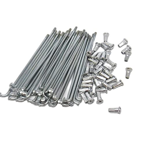 MizukiHinata 電動自転車 10G 直径3.0mm 長さ97-239mm スポーク+ニップル 37個/ロット(10G135mm)