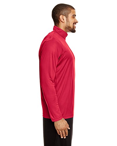 Team 365 Men's Zone Performance Quarter-Zip L SPORT RED2