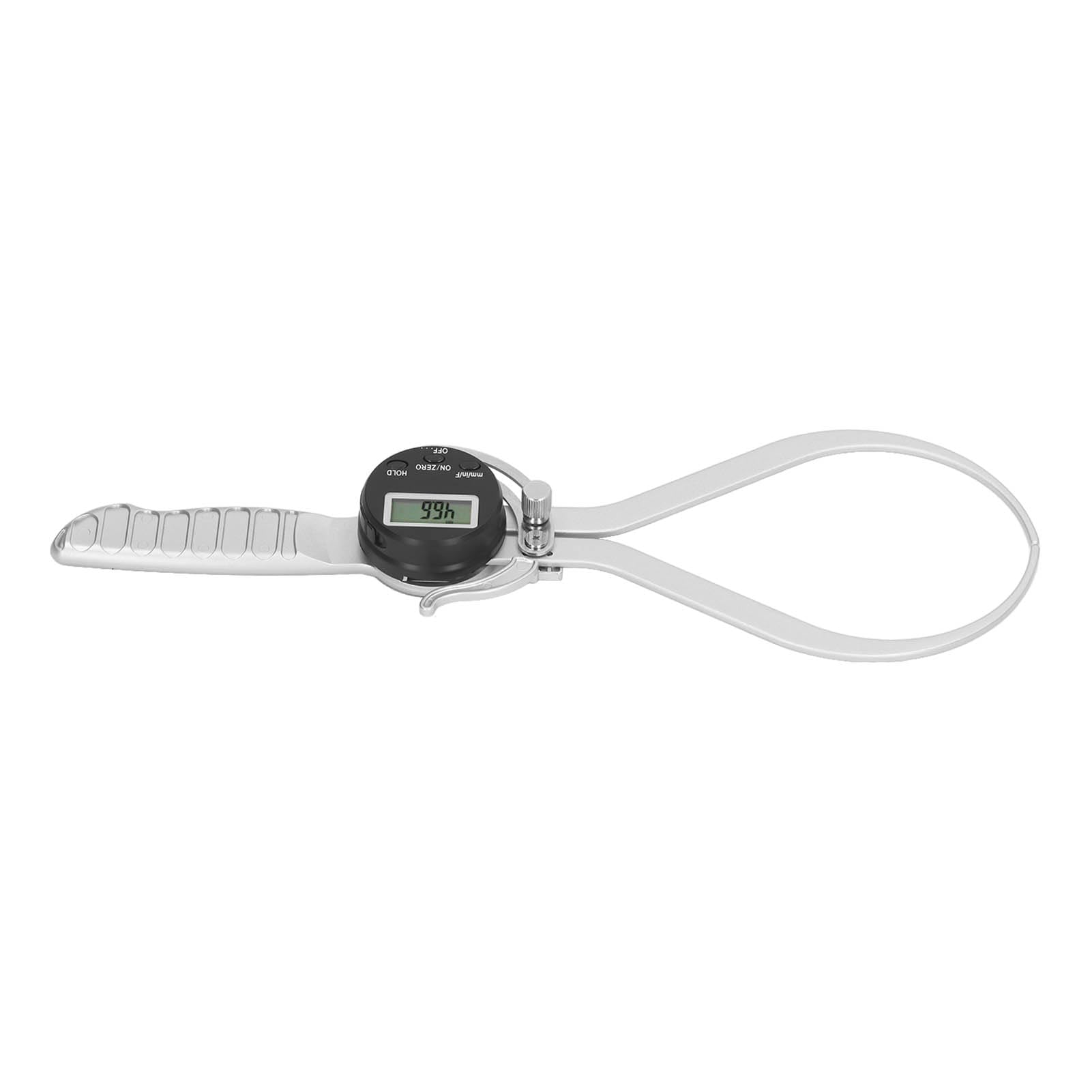 Medidor de Espesor Digital con Rango de Medición de 0 a 200mm y Pantalla LCD, Mordazas de Aleación con Acabado Cromado y Tornillo de Bloqueo, Conversión de Unidades para Métrico