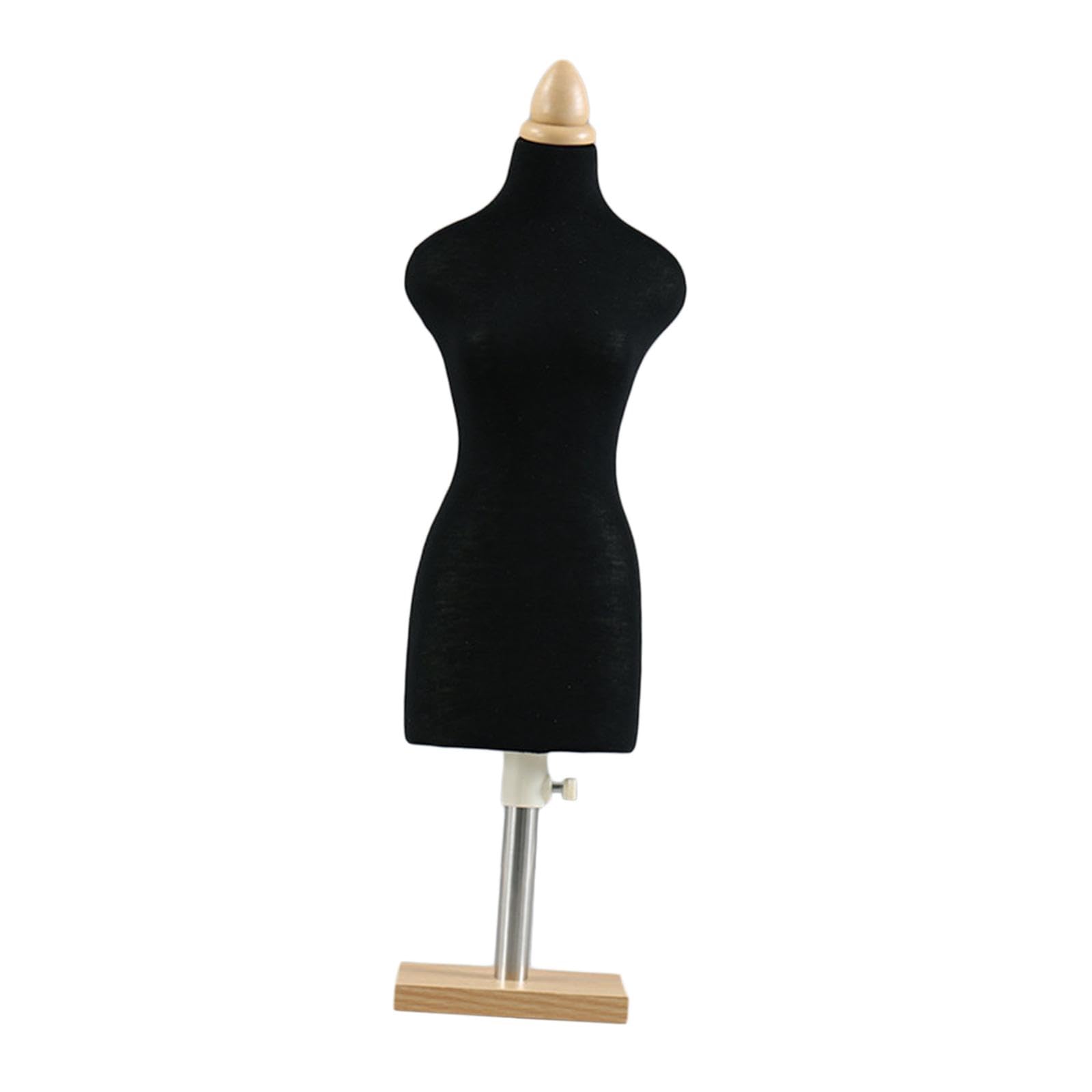 Vestidos para Muñecas, Maniquíes, Ropa para Muñecas, Accesorios para Fotos, Maniquí de Costura en Miniatura para Jardín de Hadas, Piezas para Muñecas, Base Cuadrada de 46 cm.