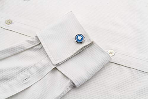 Men's Iconic Star Emblem Formal Executive Cufflinks
