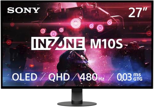 Sony INZONE M10S 27” OLED QHD (2560x1440), 480Hz 0.03ms GTG NVIDIA