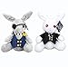 Black Butler Sebastian Peluche Jouet Kuroshitsuji Pet Lapin Ciel Doux Peluche Poupée 30cm 2 pièces