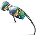 COSVER Men's Polarized Sunglasses for Men Sports Driving Cycling Running Fishing Golf Unbreakable Frame Metal Driver Sunglasses