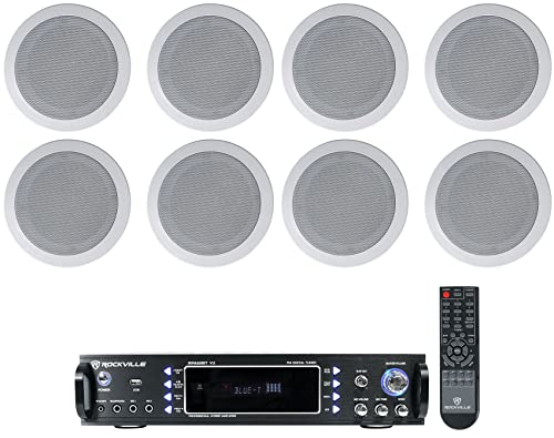 8-Speaker Ceiling Audio Bundle