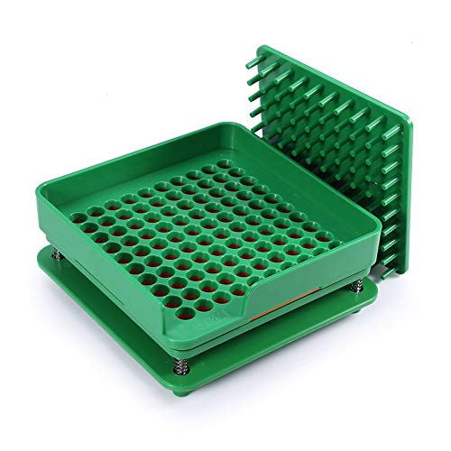 00# manual de encapsular cápsula Placas de cápsulas vacías con tamper 100 hoyos Polvos cosméticos Cápsulas Relleno