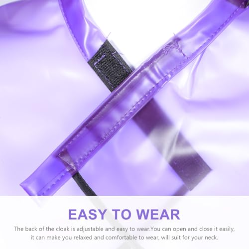 Capa impermeable para corte de cabello, grande para salón miniatura 3