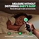 Kontaktloser Fieberthermometer für Babys, Für Kinder und Erwachsene,Stirn-Infrarot Digital-Thermometer, Stirn-Infrarot-Thermometer Digital, Fieberwarnung und 3-Farben-Anzeige, Blau