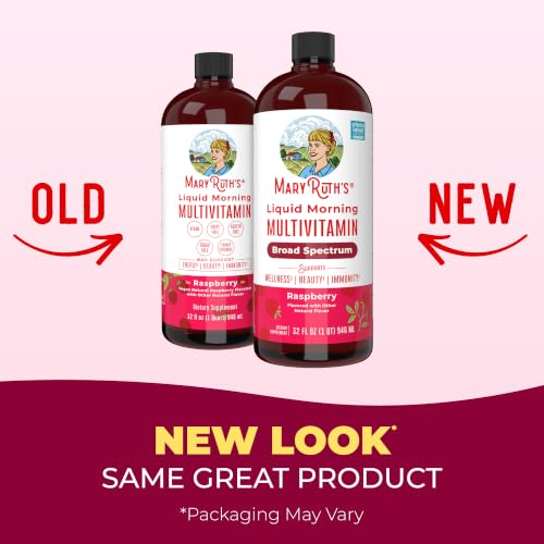 MARYRUTH'S Liquid Morning Multivitamin for Women, Men & Kids, 32 Servings - Image 3